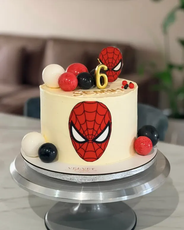 Spiderman voor een zesde verjaardag